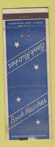 Matchbook Cover - Arrow Book Matches Chicago IL WEAR
