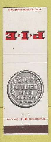 Matchbook Cover - Pacific Intermountain Express Trucking