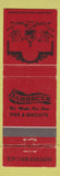 Matchbook Cover - Hester's Rib Cage BBQ pig Newark Stockton NJ WEAR