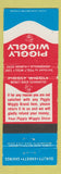 Matchbook Cover - Piggly Wiggly Grocery Stores Jacksonville FL pig WEAR