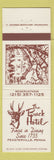 Matchbook Cover - The Buck Hotel Feasterville PA