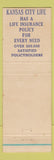 Matchbook Cover - WT Koop Insurance Minneapolis MN