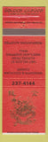 Matchbook Cover - Golden Dragon Chinese Restaurant