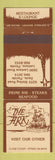 Matchbook Cover - The Ark Restaurant Davie Lantana FL