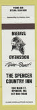 Matchbook Cover - The Spencer Country Inn Spencer MA Hogs Head Tavern