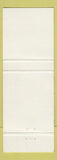 Matchbook Cover - The Answer Disco Restaurant Chilliwack BC