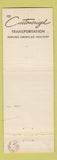 Matchbook Cover - Spector Transportation Trucking?