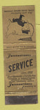Matchbook Cover - International Forwarding Trucking