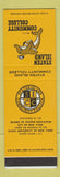 Matchbook Cover - Staten Island Community College Dolphin NY SAMPLE
