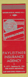 Matchbook Cover - Payleitner Insurance Agency SAMPLE