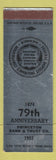 Matchbook Cover - Princeton Bank and Trust 1953 WEAR SAMPLE