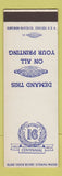 Matchbook Cover - Allied Printing Union Chicago IL Typographical 1952 SAMPLE