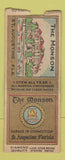 Matchbook Cover - The Monson St Augustine FL DQ BOBTAIL