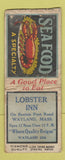 Matchbook Cover - Lobster Inn Wayland MA WORN DQ BOBTAIL