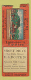 Matchbook Cover - Toll House Tavern Silver Spring MD DQ BOBTAIL