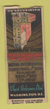 Matchbook Cover - Hotel Occidental Washington DC DQ BOBTAIL