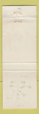 Matchbook Cover - Edward Swackhamer Huron County Clerk Election Bad Axe MI