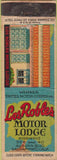 Matchbook Cover - Los Robles Motor Lodge Sacramento CA WEAR