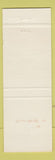 Matchbook Cover - William Burson School Director Election Trinity PA Washington