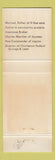 Matchbook Cover - Ronnie Lanman Township Clerk Election Charleston IL WEAR