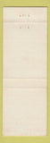 Matchbook Cover - Dolores Nicholson Tax Collector Shenango Township PA
