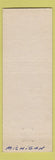 Matchbook Cover - William Suzore City Clerk Election Lincoln Park MI