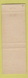 Matchbook Cover - AF Zarilla General Assembly New Castle PA