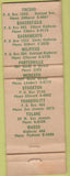 Matchbook Cover - Sunland Fertilizers Seeds Fresno CA