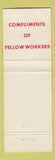 Matchbook Cover - Robert L Tosi Alderman Election