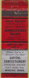 Matchbook Cover - Capitol Confectionery Winona MN WEAR