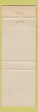 Matchbook Cover - Knott for Mayor Republican Pound for Council