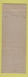 Matchbook Cover - Burl Whiteman Judge Election