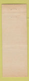 Matchbook Cover - Ralph D Tiller Register of Deeds Grant County WI Lancaster