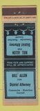 Matchbook Cover - Bill Allen for District Attorney Comanche Hamilton Coryell KS