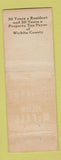 Matchbook Cover - Julian McFall County Clerk Election WEAR Wichita County TX?