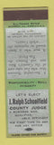 Matchbook Cover - J Ralph Schoolfield County Judge Wichita Falls TX