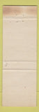 Matchbook Cover - George L Stowe Sixth Ward Council Election WEAR