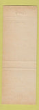 Matchbook Cover - Mabel J Jeter Skamania County Treasurer WA
