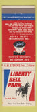 Matchbook Cover - Liberty Bell Park Horse Racing Philadelphia PA