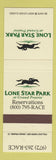 Matchbook Cover - Lone Star Park Horse Racing Grand Prairie TX