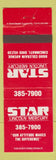 Matchbook Cover - Star Lincoln Mercury Cincinnati OH