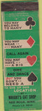Matchbook Cover - Wright's Eat Shop Red Rock MN WEAR