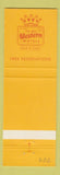 Matchbook Cover - Chateau by the Sea Sahara Miami Beach FL girlie