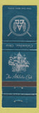 Matchbook Cover - The Athletic Club Columbus OH BLUE