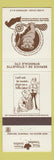 Matchbook Cover - Think Canadian Products Union Beaver