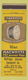 Matchbook Cover - Macwhyte Wire Rope Ruffridge Johnson Minneapolis MN 1946