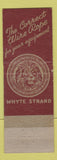 Matchbook Cover - Macwhyte Wire Rope Power Rig Los Angeles CA 1947
