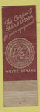 Matchbook Cover - Macwhyte Wire Rope Pacific Mill Fresno CA 1949 WORN