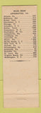 Matchbook Cover - Maude's Restaurant Appomattox VA