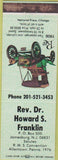 Matchbook Cover - Howard Franklin RMS 1976 Allentown PA